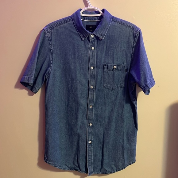 Obey Worldwide Jean Shirt - Picture 1 of 3